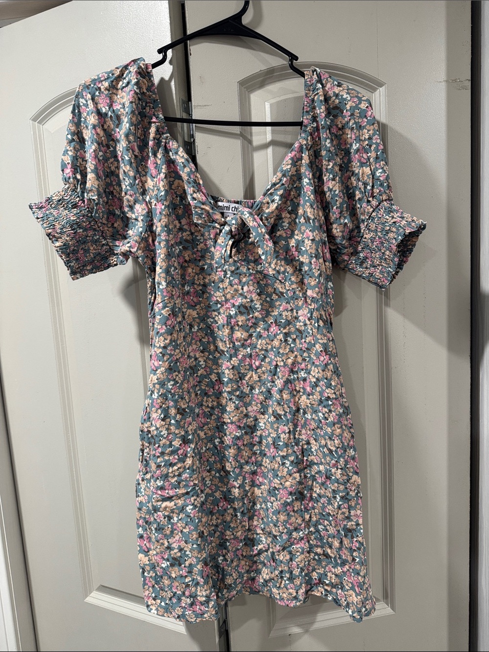 Floral mini dress